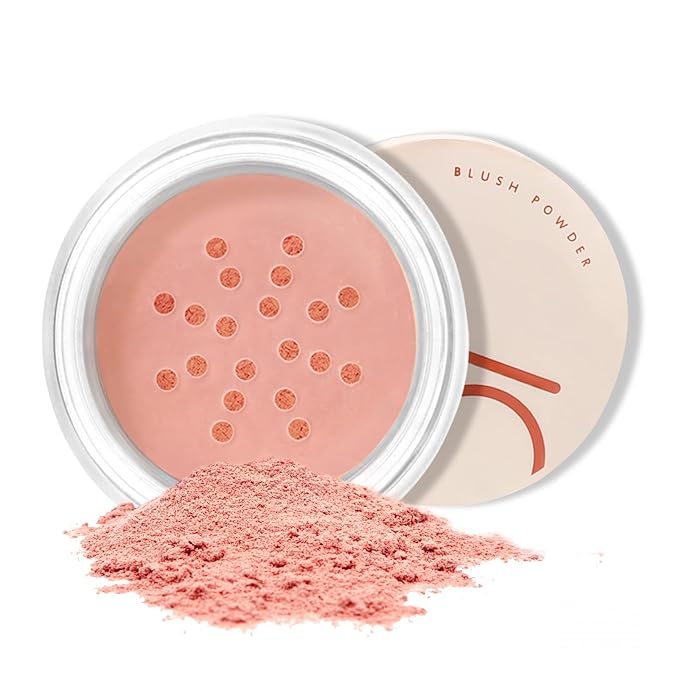 Boobeen Matte Blush Powder Makeup Loose Powder Face Blushes Single Color Blush Rouge Powder Natural Pink Blush for cheeks, Easily Blends, Smoothly with Satin Matte Look-Velvo Beauty