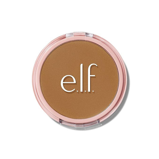 e.l.f. Halo Glow Powder Filter, Ultra-fine Finishing Powder, Smooths The Look of Pores & Fine Lines, Creates A Soft-Focus Glow, Vegan & Cruelty-Free, Deep Neutral-Velvo Beauty