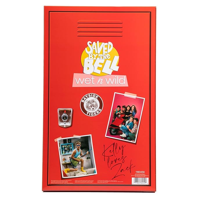 wet n wild Saved By The Bell Full Makeup Collection - Makeup Set with Versatile Brushes, Vibrant Buildable & Blendable Palettes & Lip Tint for Unique Looks, Cruelty-Free & Vegan-Velvo Beauty