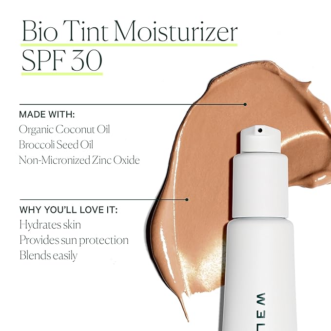 Well People Bio Tint SPF 30 Tinted Moisturizer, Skin-perfecting Moisturizer, Smoothes Imperfections & Moisturizes Skin, Vegan & Cruelty-free, 2W-Velvo Beauty