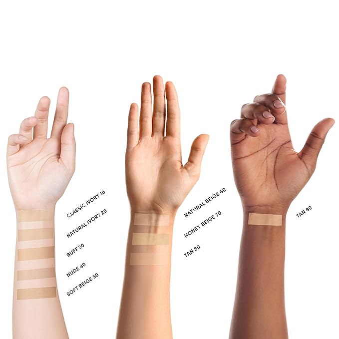 Neutrogena Mineral Sheers Loose Powder Makeup Foundation, Lightweight Face Makeup, Sheer to Medium Buildable Coverage, Sensitive Skin Foundation with Vitamins A, C, & E, Natural Ivory 20, .19 oz-Velvo Beauty