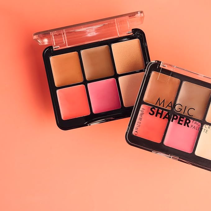 Catrice | Magic Shaper Face Cream Palette | Blush, Bronzer, & Highlighter | Longwearing, Blendable, & Buildable | Vegan & Cruelty Free-Velvo Beauty