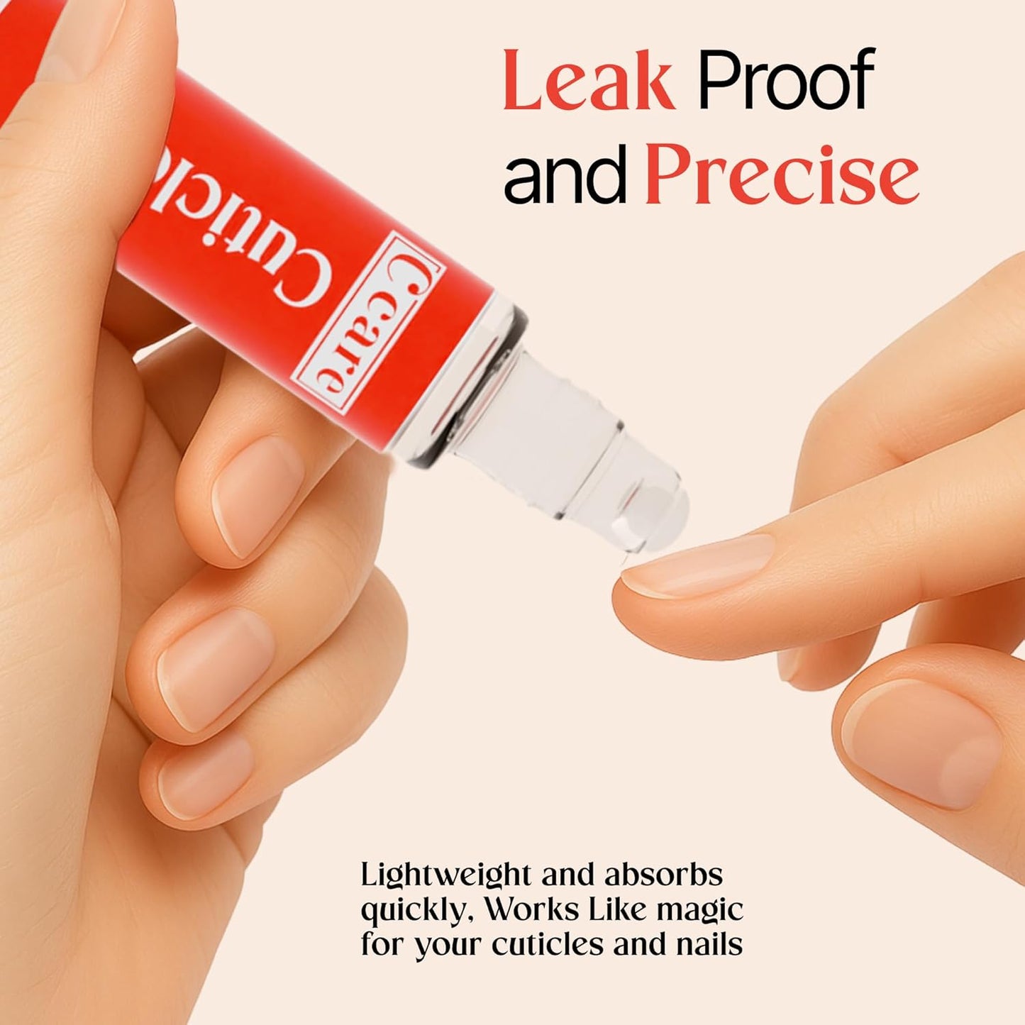 C CARE Pomegranate and Fig Roll-On Cuticle Oil | Natural Revitalizing Hydrating Nail Oil | Repaires Cuticles Overnight | Remedy For Damaged Skin And Thin Nails | Paraben Cruelty Free Formula | 10ml-Velvo Beauty