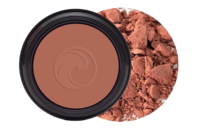 Gabriel Cosmetics Blush (Rose- Medium Muted Pink/Cool Matte), Natural, Paraben Free, Vegan, Gluten-free, Cruelty-free, Non GMO,enhanced with Sea Fennel, creamy and natural finish, 0.1 oz-Velvo Beauty