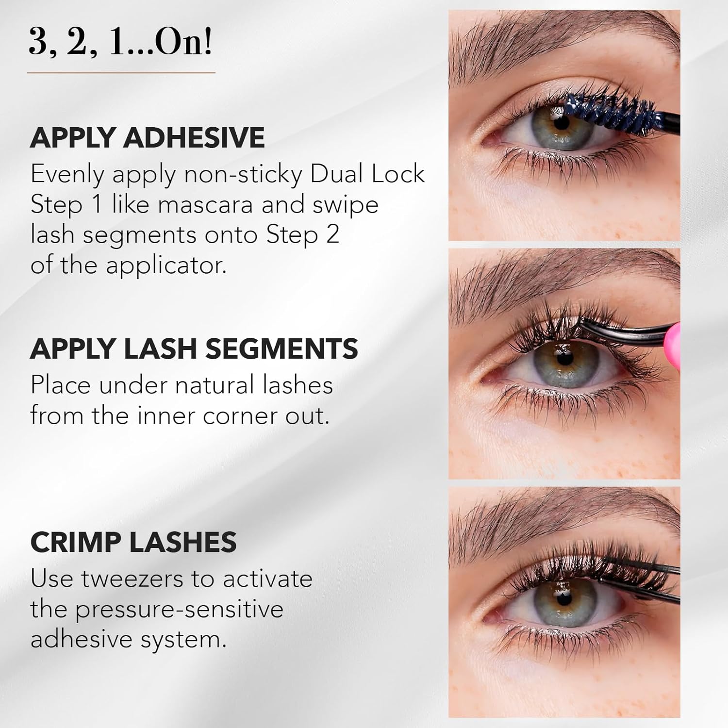 Pro Lash SoftWear Clean Girl Mini Lash Clusters Kit - Natural-Looking, Lightweight Lashes - 7-Day Cluster Eyelash Extensions - Waterproof Lashes Clusters - Single Set - Doll Eye No. 38-Velvo Beauty