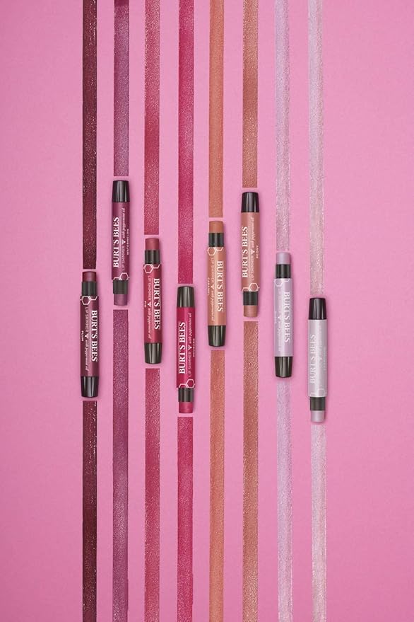 Burt's Bees Lip Shimmer, Champagne 0.09 oz (Pack of 6)-Velvo Beauty