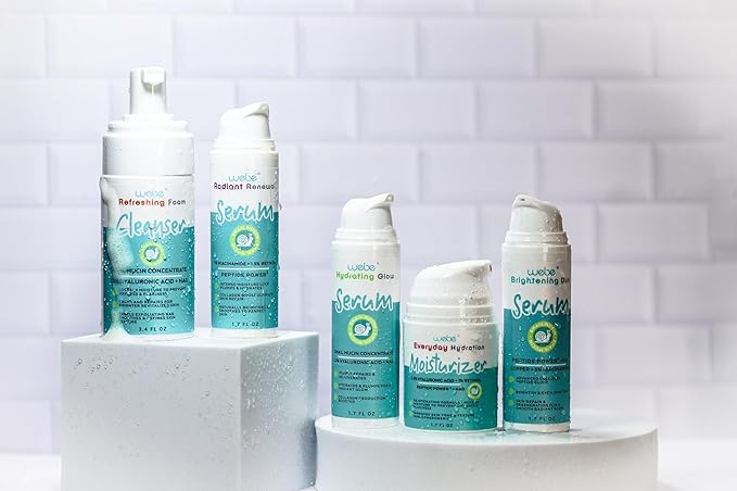 WEBE Hydration Snail Mucin Moisturizer – Hydrating Face Cream with Hyaluronic Acid, Retinol & Peptides for Smoother, Youthful-Looking Skin-Velvo Beauty