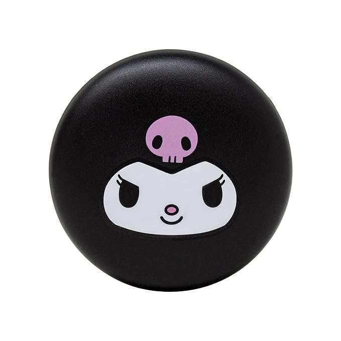 The Crème Shop x Kuromi Macaron Lip Balm - Raspberry Cream Puff-Velvo Beauty