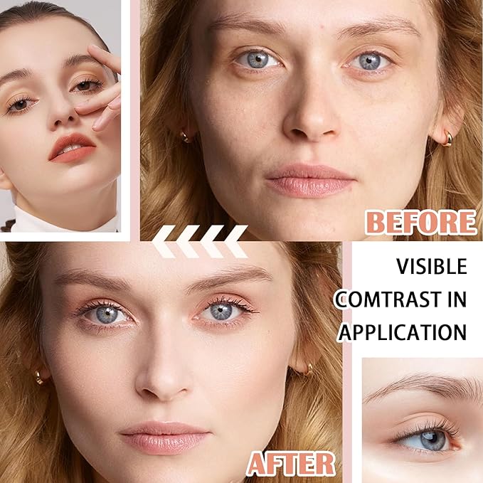 15 Colors Correcting Concealer Contour Palette,Cream Contour Makeup Palette with Brush,Contouring Liquid Foundation Concealer Palette Highlighting Makeup Kit for Conceals Dark Circles,Blemish-Velvo Beauty