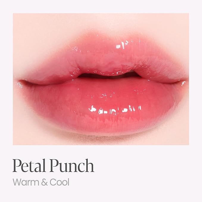 Espoir Couture Lip Tint Glaze #8 Petal Punch 0.14oz | Volumizing Lip Stain with Syrupy Shine | Long-Lasting & Vibrant Color for Radiant Lip Look | Moisturizing & Glossy Lip Tint | Korean Lip Makeup-Velvo Beauty