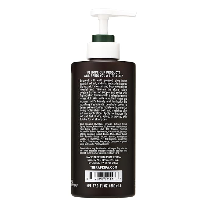 Scented Body Lotion for Women – Deep Hydration & Refreshing Moisturizer with Shea Butter, Ceramides & Panthenol to Revive & Nourish Dry Skin (Bergamot & Olive, 17.0 fl oz)-Velvo Beauty