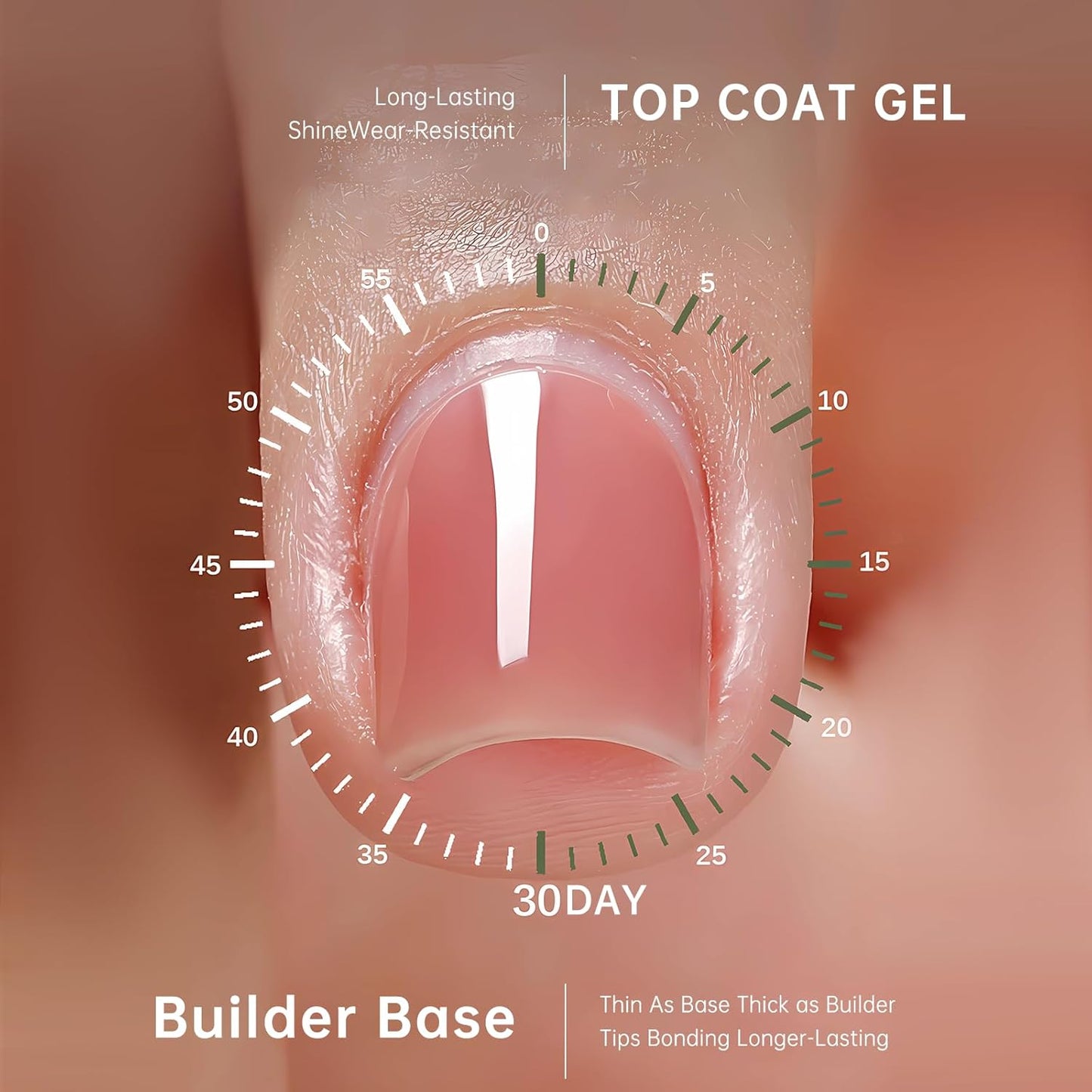 Salon-Grade Baby Pink Builder Gel - Hypoallergenic Strong Base Coat | Long-Lasting Adhesion (30+ Days) for Professional Nails Gift for Women-Velvo Beauty