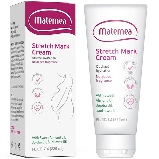 Stretch Mark Cream - Provides Optimal Skin Hydration and Improves its Appearance. 7.44 FL. OZ. (220ml)-Velvo Beauty