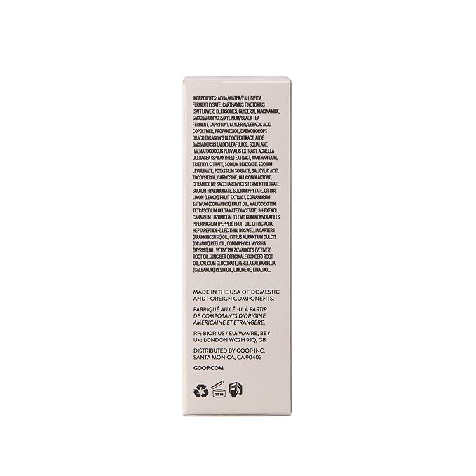 goop Beauty Peptide Serum |Reduces Fine Lines, Wrinkles, & Dark Spots | Peptides, Ceramides, & Niacinamide | Anti Aging Treatment to Improve Firmness & Elasticity | 1 fl oz-Velvo Beauty