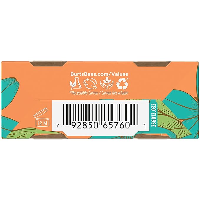 Burt's Bees Lip Balm Spring Gifts, 3 Nourishing Lip Care Shimmers for All Day Glow, Kissable Color Spring Gift Set -Peony, Fig & Rhubarb (Packaging May Vary)-Velvo Beauty