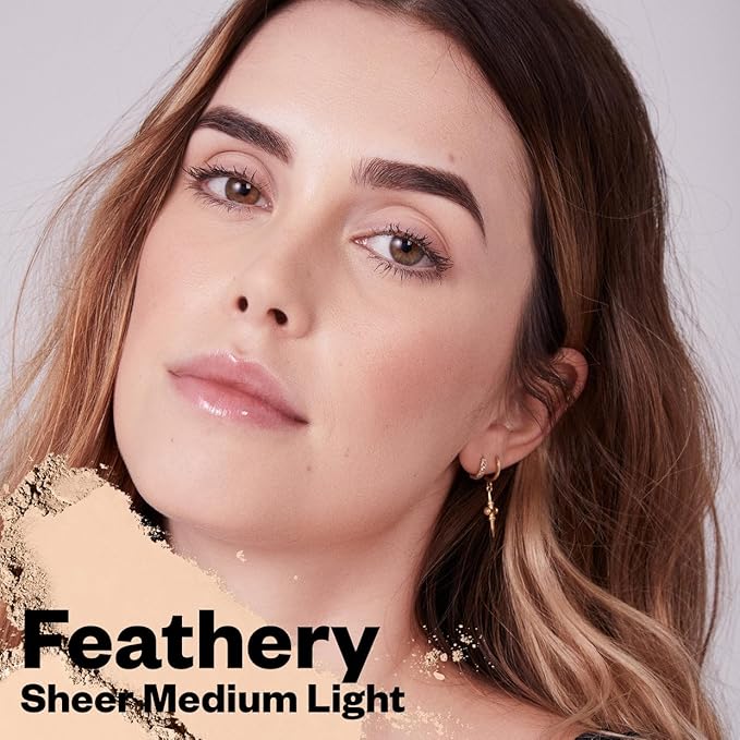 Kosas Cloud Set Face Setting Powder | Smoothing Shine Control, Soft, Sheer Setting Translucent Makeup Finish, Portable & Long-Lasting (Sheer Light Medium)-Velvo Beauty