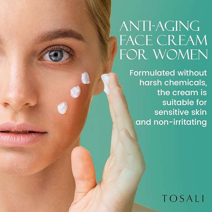 Anti Aging Face Cream for Women, 1.7 oz - Niacinamide Cream, Hydrating Face Moisturizer with Multivitamins - Day & Night Cream for Face with Anti Aging Effect, Skin Care for All Skin Types-Velvo Beauty