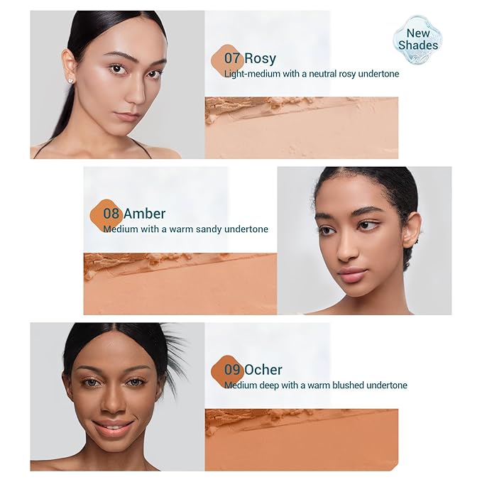 FLORASIS Breathable Loose Setting Powder, Flawless Jade Lightweight Long-Lasting Makeup Powder for Face (08 Amber)-Velvo Beauty