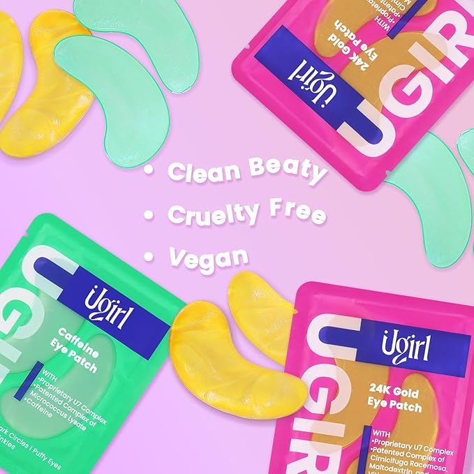 Under Eye Patches for Dark Circles - Deliver a Burst of Hydration - Reduce Under Eye Bags and Smooth Wrinkles - Eye Masks for Puffy Eyes-Velvo Beauty