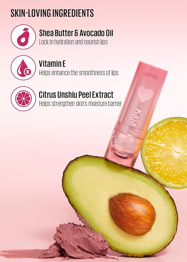Kaja Love Blur Lip Balm - 03 Tangy Love | Soft & Comfort Semi-Matte Blurring Daily Color Lip Balm | Shea Butter, Avocado Oil, Citrus Unshiu Peel Extract, Vitamin E Infused |4g / 0.14oz.-Velvo Beauty