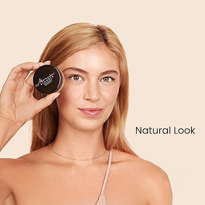 Monika Blunder Beauty - Blunder Cover Foundation, Concealer - Shade: 3 - Drei - Light/Medium, Warm Neutral Undertones - Clean Beauty, All-In-One, Cruelty-Free, Vegan - (3 Drei) - 0.62 oz-Velvo Beauty