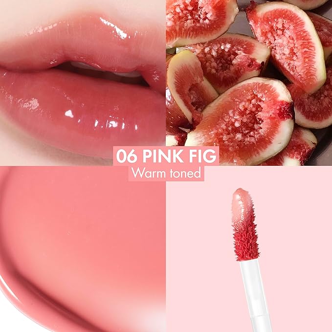 Amuse SEOUL BEBE TINT - 06 PINK FIG | 24-hour Long-lasting Lip Stain, Plumping, Hydrating, Moisturizing, No Peel Off, Lip Care, Treatment, Non Sticky, Korean Lip Tint for Dry Lips-Velvo Beauty