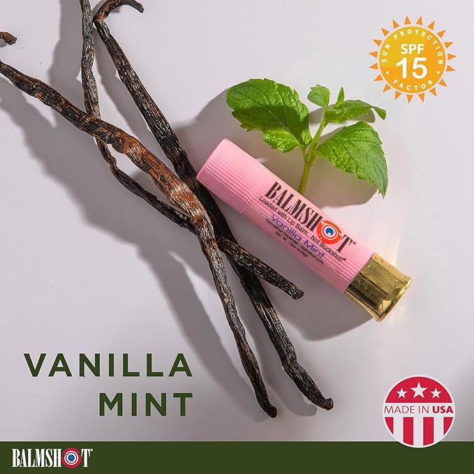 BALMSHOT Lip Balm Two Pack of Classic & Pure Pink-Velvo Beauty