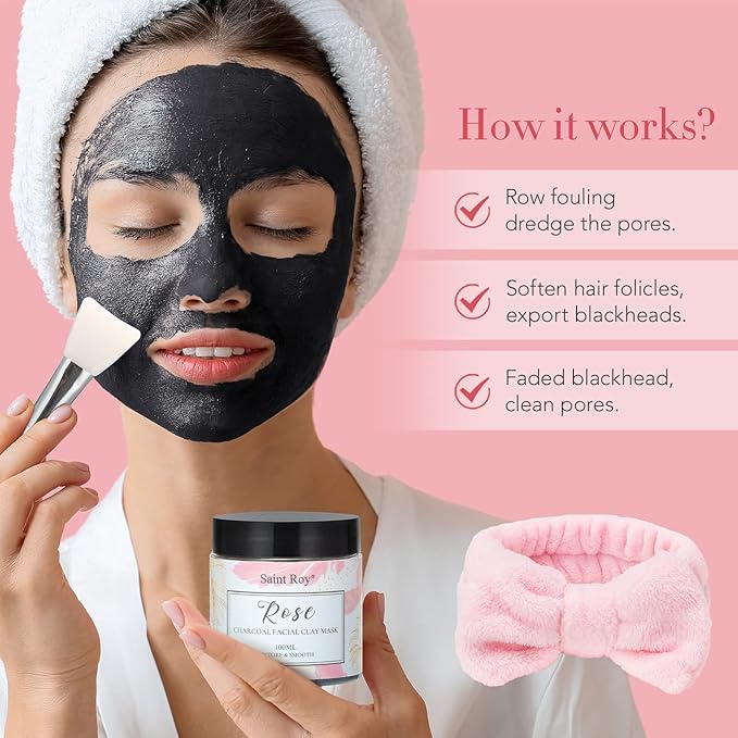 Spa Gifts for Women，10pcs Self Care Kit ROSE Scented with Facial Cleanser, Scrub Body Wash, Facial Clay Mask, Facial, Essential Oil, Birthday Gifts Skin Care Set, Mothers Day Gifts Ideas-Velvo Beauty