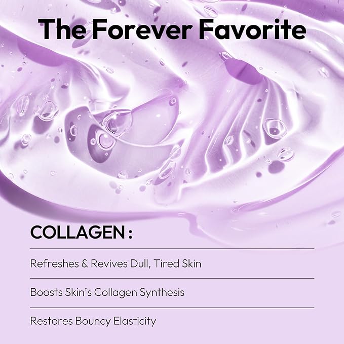 LAPCOS Collagen Sheet Mask, Firming Daily Face Mask with Collagen Peptides for Anti-Aging, Helps to Minimize Wrinkles, Restores Skin Elasticity & Firmness, Korean Beauty Favorite, 5-Pack-Velvo Beauty