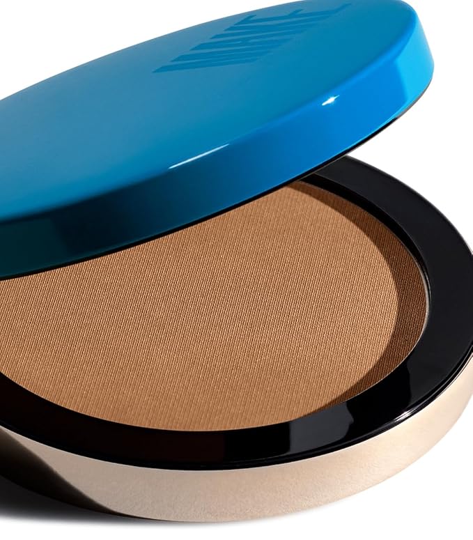 MAKE Beauty Skin Mimetic Microsuede Bronzer Powder - Matte Bronzing Powder Contour, Buildable Formula, Non Comedogenic, Long Lasting Color. Shade - Lunar for Fair to Light Skin-Velvo Beauty