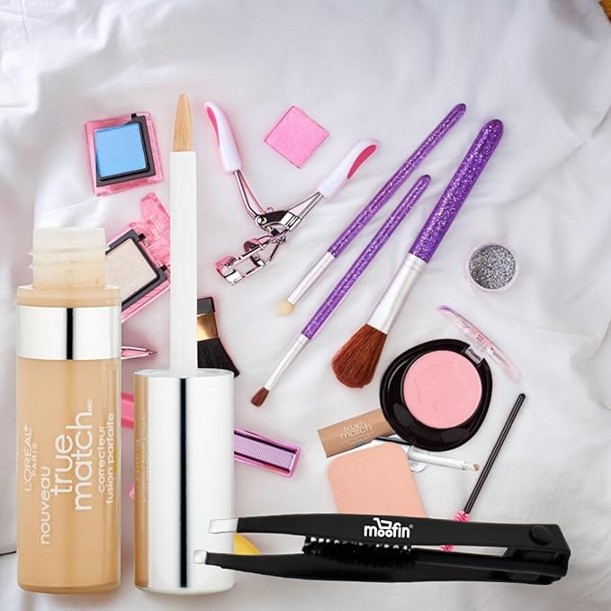 Concealer, Light/Medium Warm [W4-5], Blendable & Buildable Coverage, Bundle With Eyebrow Tweezers, Long-Lasting Radiant Skin, Pack Of 1 (0.17 Oz Each)-Velvo Beauty