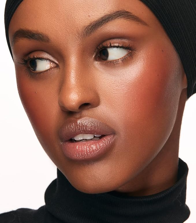 MAKE Beauty Heat Stroke Cream Blush Stick for Cheeks with Natural Hydrating Dewy Finish. Creamy Gel Cheek Tint Balm - Shade Swelter, Berry Blush-Velvo Beauty