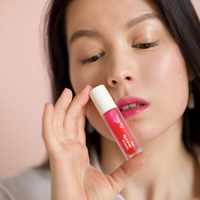 Ere Perez - Natural Beetroot Cheek + Lip Tint | Water-Resistant, Long-Lasting, Hydrating, Vibrant | Blue Agave, Rosehip Oil, Vitamin E | Vegan, Cruelty-Free, Clean Beauty (Fun-Pink)-Velvo Beauty