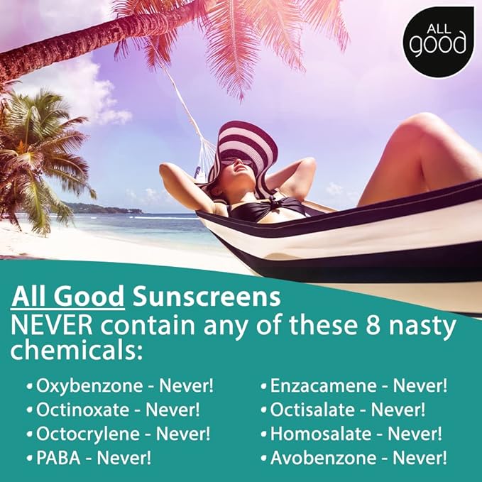 All Good Sunstick - Face Sunscreen, Water Resistant, UVA/UVB Broad Spectrum SPF 30+, Coral Reef Friendly - Beeswax, Zinc, Vitamin E, Shea Butter (Coconut)-Velvo Beauty