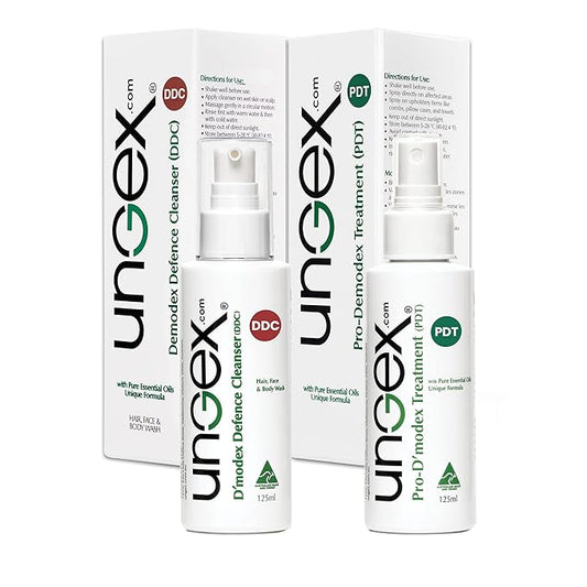 Basic Kit-i | Demodex Solution For Acne Rosacea, Itchiness, Redness | Ungex-Velvo Beauty