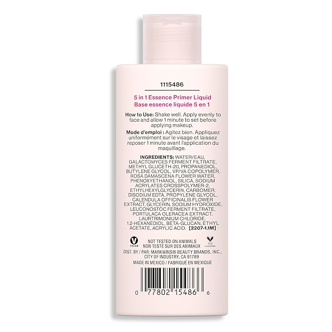 wet n wild 5 In 1 Essence Face Makeup Primer Liquid-Velvo Beauty