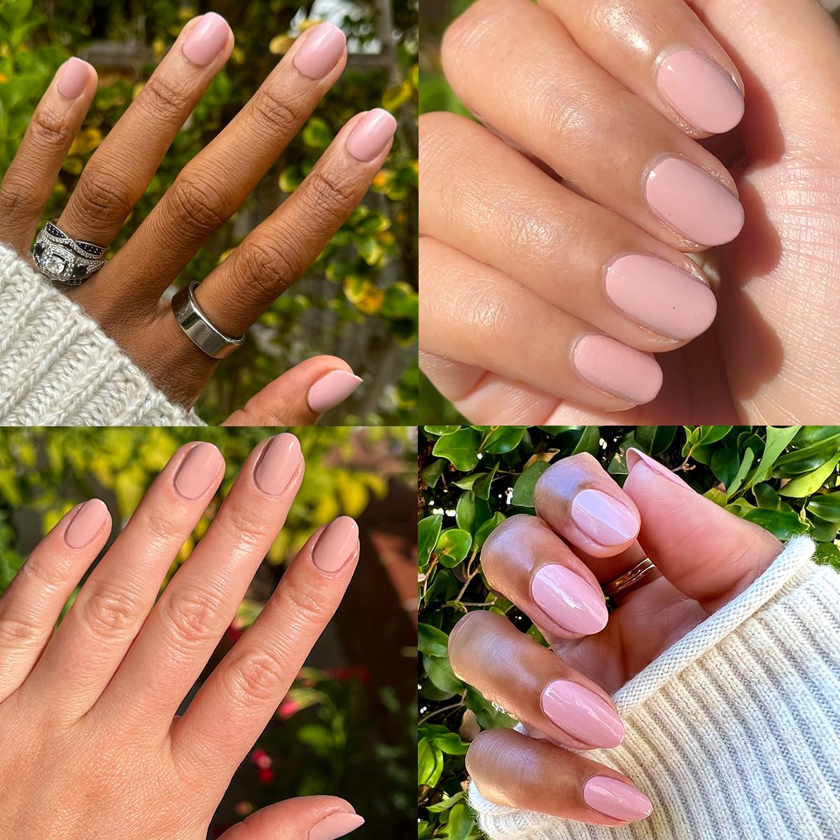Olive & June Quick Dry Nail Polish | Instant, Fast-Drying, Smudgeproof Color | 15-free, Vegan, Cruelty-Free Formula | Lasts up to 5 Days | Salon-Quality Manicure Pedicure at Home | Poodle Pink Neutral-Velvo Beauty