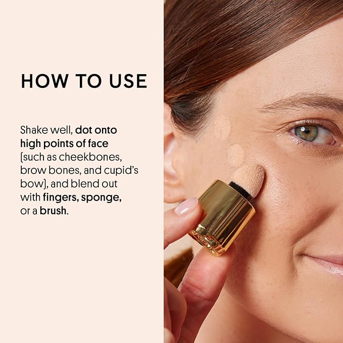 Winky Lux Cheeky Rose Liquid Highlighter, Gel Cream Blush Wand, Blendable & Buildable Pigment, Long Lasting Weightless, Moonlight-Velvo Beauty