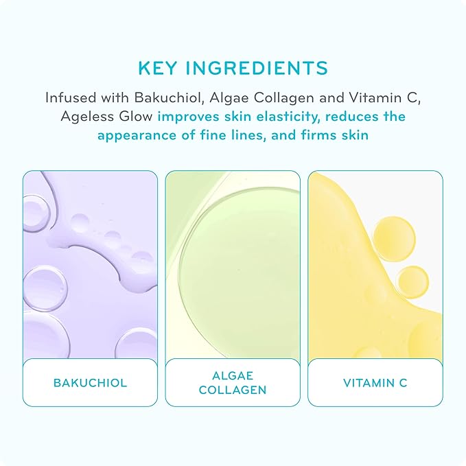 pūrlisse Ageless Glow Serum BB Cream SPF 40 - Glow BB Cream with SPF Enriched with Bakuchiol & Vitamin C to Help Improve Firmness & Reduce Wrinkles for Dewy Skin - Tan (1.4 oz)-Velvo Beauty