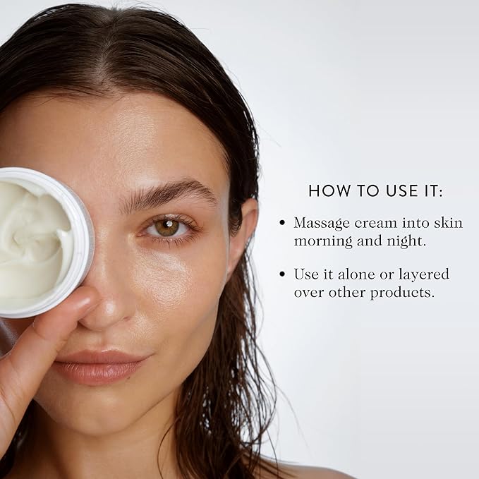 goop Beauty Nourishing Face Cream | Improves Firmness, Elasticity, & Brightness | Botanicals, Ceramides, & Squalane | Anti Wrinkle Moisturizer | 1.7 fl oz-Velvo Beauty