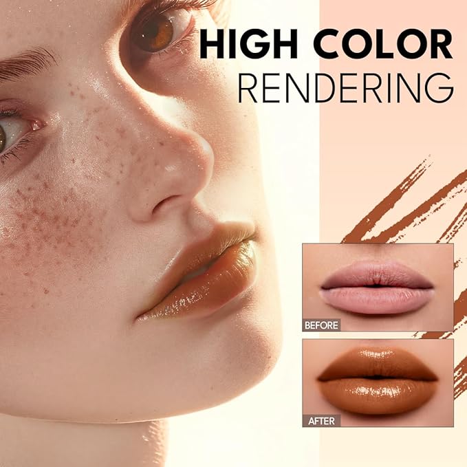 tinted lip balm, Conditioning & Nourishing Lip Balm, LONG-LASTING LIP MOISTURIZER- GINGER BREAD-Velvo Beauty