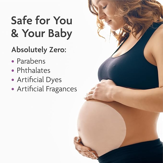 TriLASTIN Belly Masks - Belly Masks for Pregnant Women - Hydrating & Soothing for Itchy Skin - Reduces Stretch Marks - Safe for Sensitive Skin - Paraben & Phthalate-Free - Made in USA - 1 Pack-Velvo Beauty