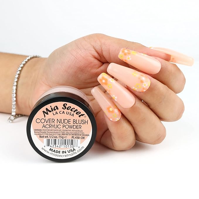 Mia Secret Cover Nude Blush Acrylic Powder 1oz-Velvo Beauty