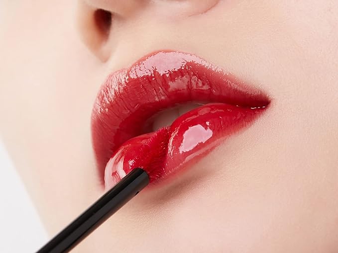 JUNG SAEM MOOL LIP-PRESSION Glow Lasting Tint 0.14 Fl Oz, Water-In-Oil Gloss Tint for Hydrated, Plump Lips, Non-Sticky Comfortable Fit for Radiant Lip Stain, Korean Lip Makeup (Pinky Mauve)-Velvo Beauty