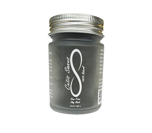 100% Natural Acne Prone Skin Clay Mask 120g All Clay & No Water-Velvo Beauty