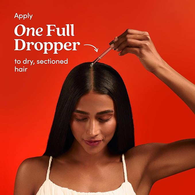 Fable and Mane Hair Oil - HoliRoots Strengthening Serum for Damaged, Frizzy Hair with Amla, Castor Oil for Hair Health - 3.4FL oz-Velvo Beauty