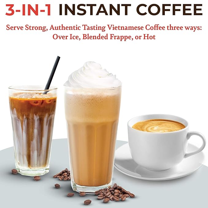 Vietnamese Coffee Instant 3-in-1 Mix by Angel Specialty Products [2 LB]-Velvo Beauty