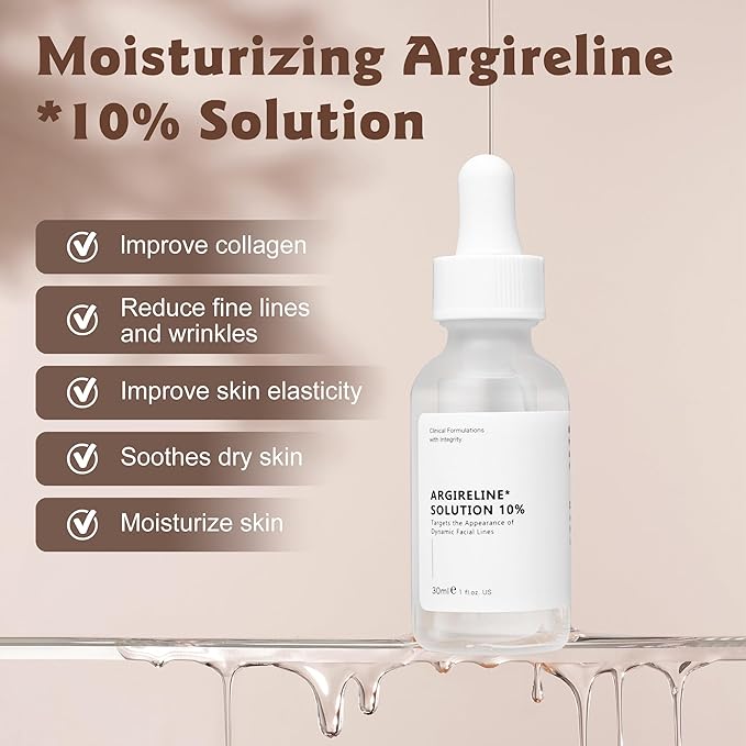 Argireline Serum For Face, Advanced Anti-Wrinkle Facial Serum For Women, Moisturizing Argireline 10% Solution For Face, Argireline Peptide.Suitable For All Skin (1, 1PC)-Velvo Beauty