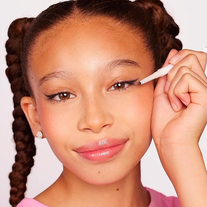 Petite 'n Pretty Eye Makeup Set for Kids - Makeup for Tweens & Teens - Fully Feathered Volumizing Mascara, Eyeliner, Made in the USA, w/Gift Bag-Velvo Beauty