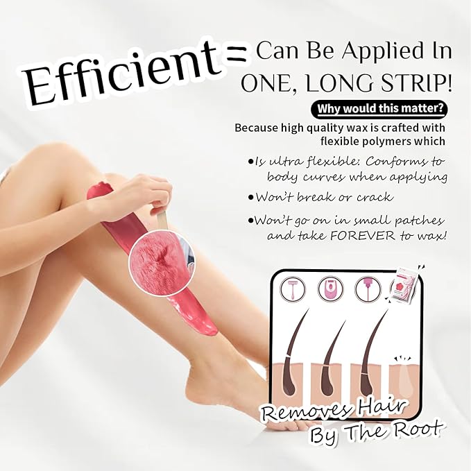 KOTAMU Wax Kit Pink Digital Hair Removal Waxing Kit for Women & Men Hot Wax Warmer Pot for Face, Eyebrow, Body, Brazilian, Bikini, Sensitive Skin Waxing Machine with 25 Accessories for Home Salon-Velvo Beauty